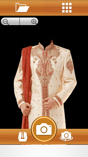 Man Sherwani Suit photo maker