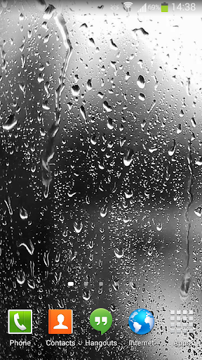 Raindrops Live Wallpaper HD 8