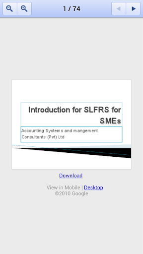 SLFRS FOR SME