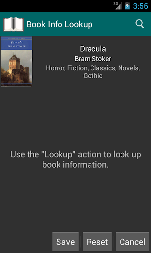 Book Info Lookup Add-on