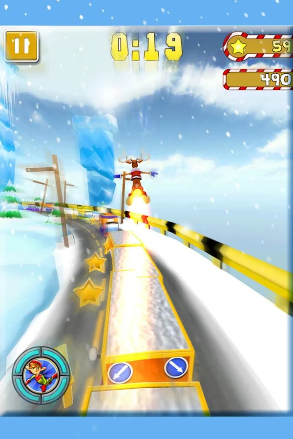 Reindeer Rush - screenshot
