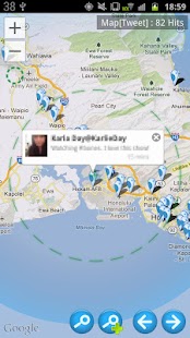  Twitmap - Map for Twitter. – Vignette de la capture d'écran  