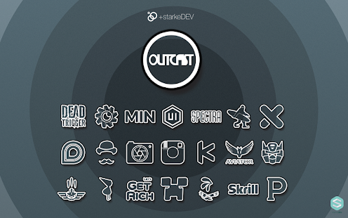 Outcast Icons Theme - screenshot thumbnail