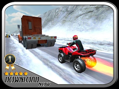 ATV Quad Bike Frozen Highway Screenshots 9