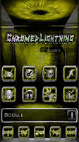 Chromed Lightning Multi Yellow APK スクリーンショット画像 #1