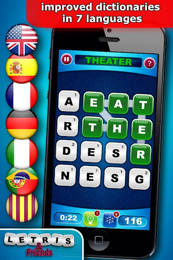 【免費解謎App】Letris & Friends: Word game-APP點子