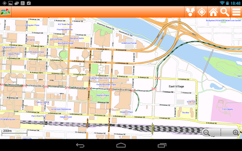Calgary Offline mappa Map Screenshots 1