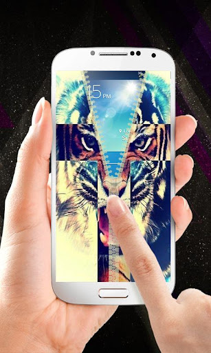 【免費娛樂App】時髦的拉鍊鎖屏-APP點子
