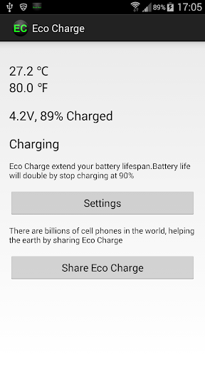 Eco Charge extend battery life