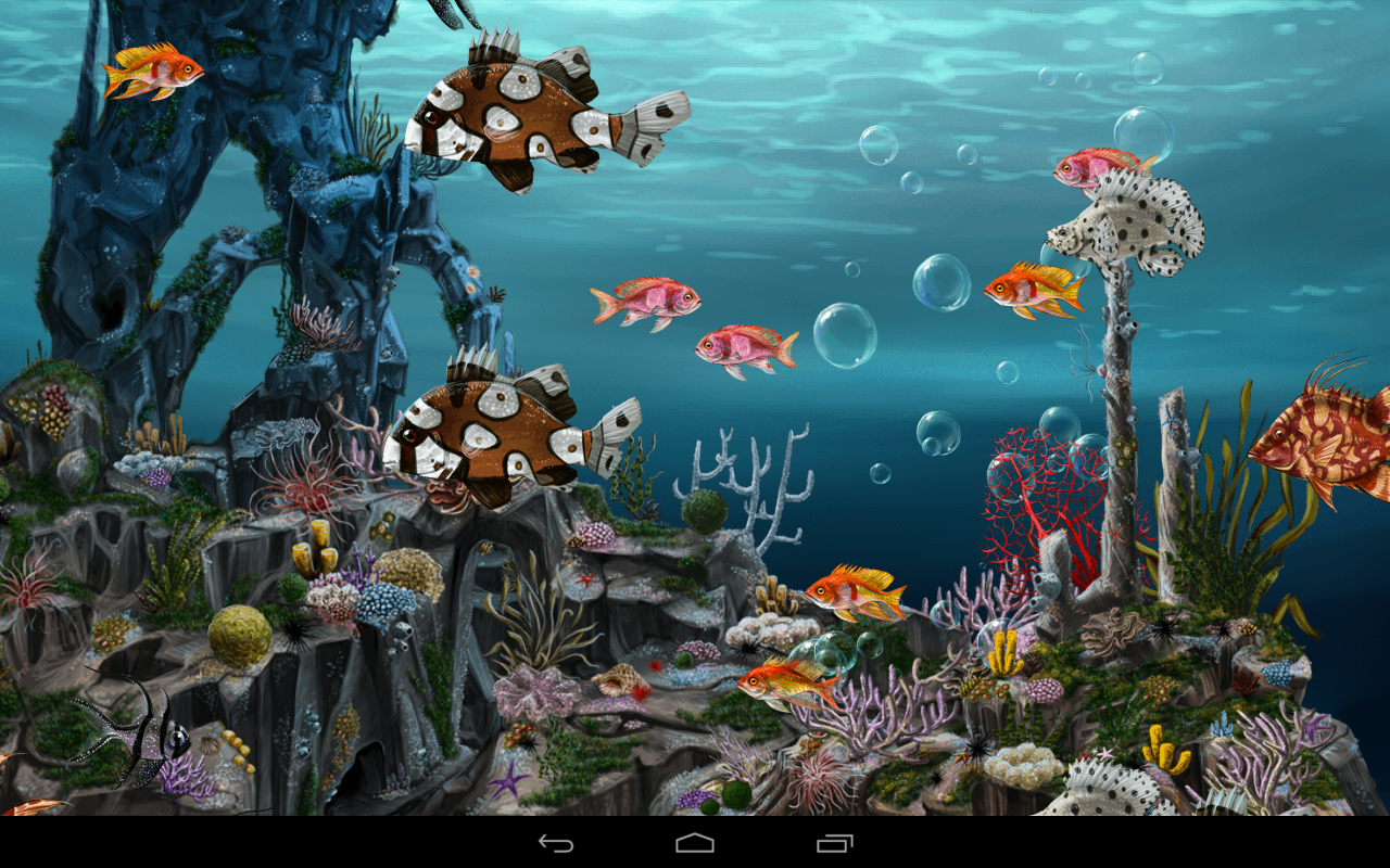 Wallpaper Animasi 3d Aquarium Bergerak Images