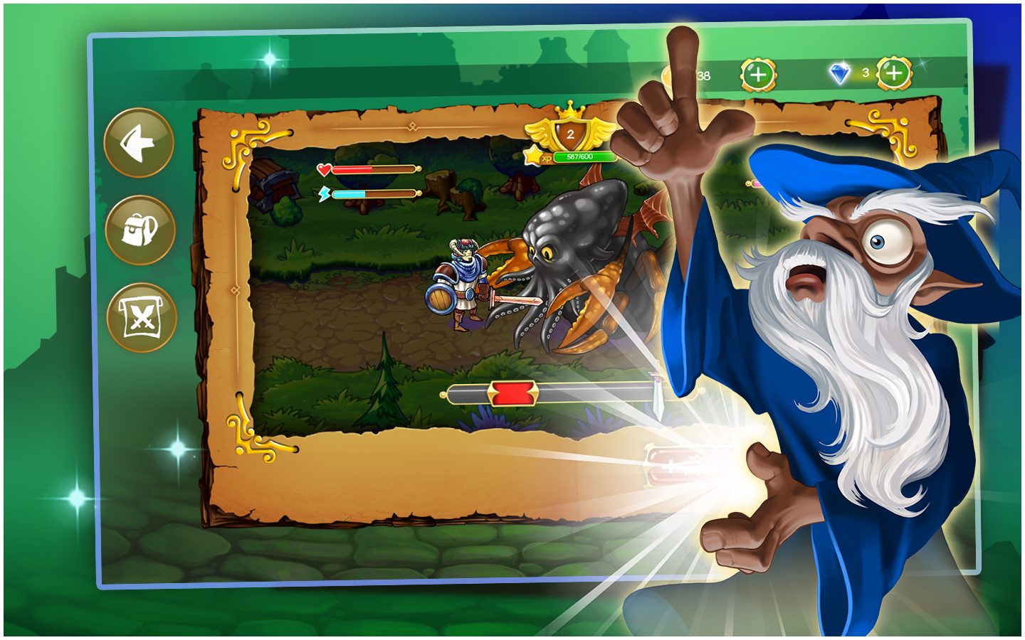   Doodle Kingdom HD: captura de tela 