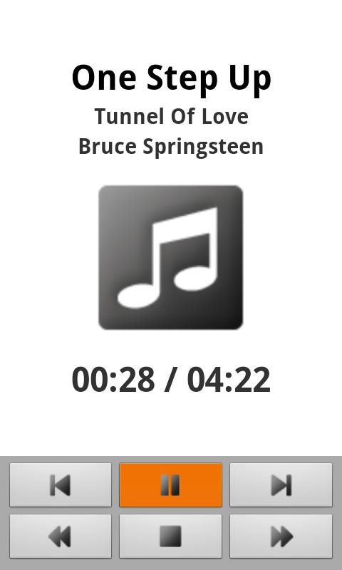 Accessible Music Player UK Screen 3