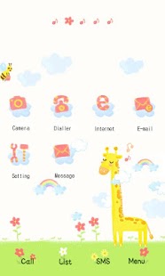 CUKI Theme Happy Giraffe