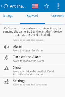 Antitheft Droid SMS - Security Screenshots 3