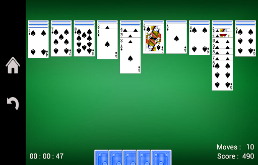 Spider Solitaire 1.11 screenshots 2