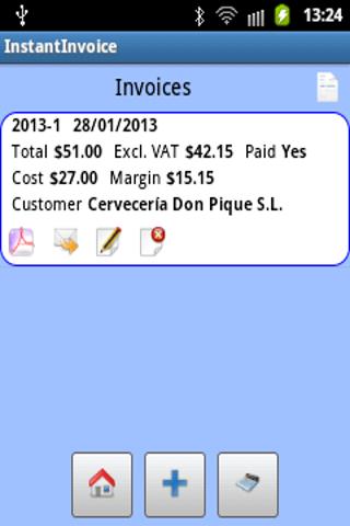 InstantInvoice Full PDF Screen 3