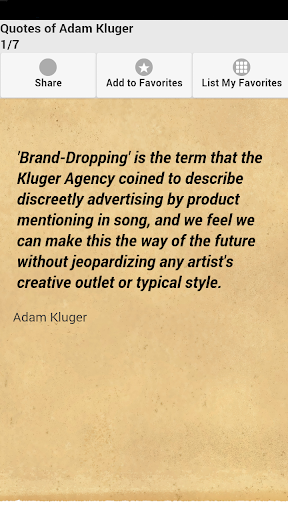 Quotes of Adam Kluger