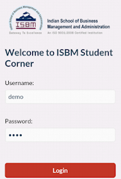 ISBM Student App poster 5