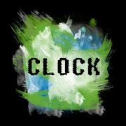 Watercolor Clock  Icon
