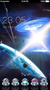 How to install UFO C Launcher Theme 4.1.1 mod apk for pc