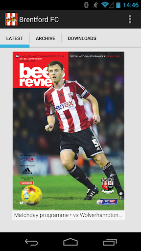 【免費運動App】Brentford matchday programmes-APP點子