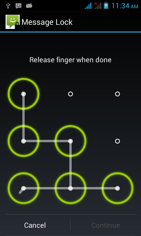 Lock for Messages (SMS Lock) - screenshot