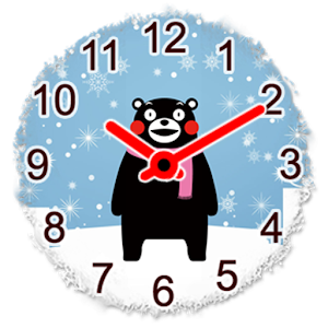 紙 時計ウィジェット　くまモン.apk 1.1.0