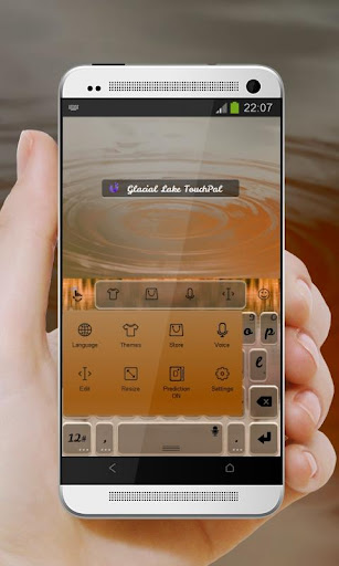 免費下載個人化APP|Glacial Lake TouchPal Theme app開箱文|APP開箱王