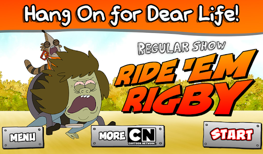 Ride 'Em Rigby - Regular Show v1.0 Apk Android Game - screenshot thumbnail