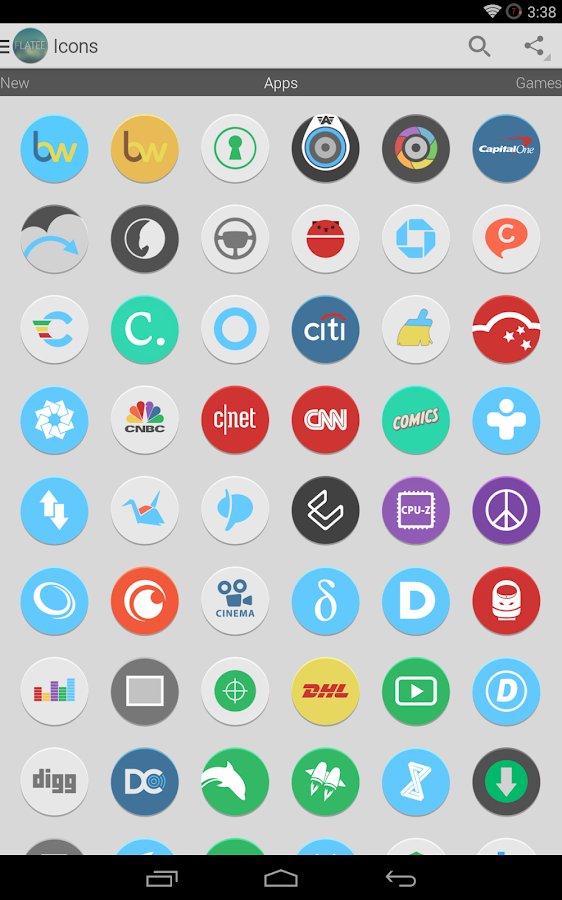  Flatee - Icon Pack APK Free Download
