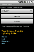 Lightning Meter APK Screenshot Thumbnail #2