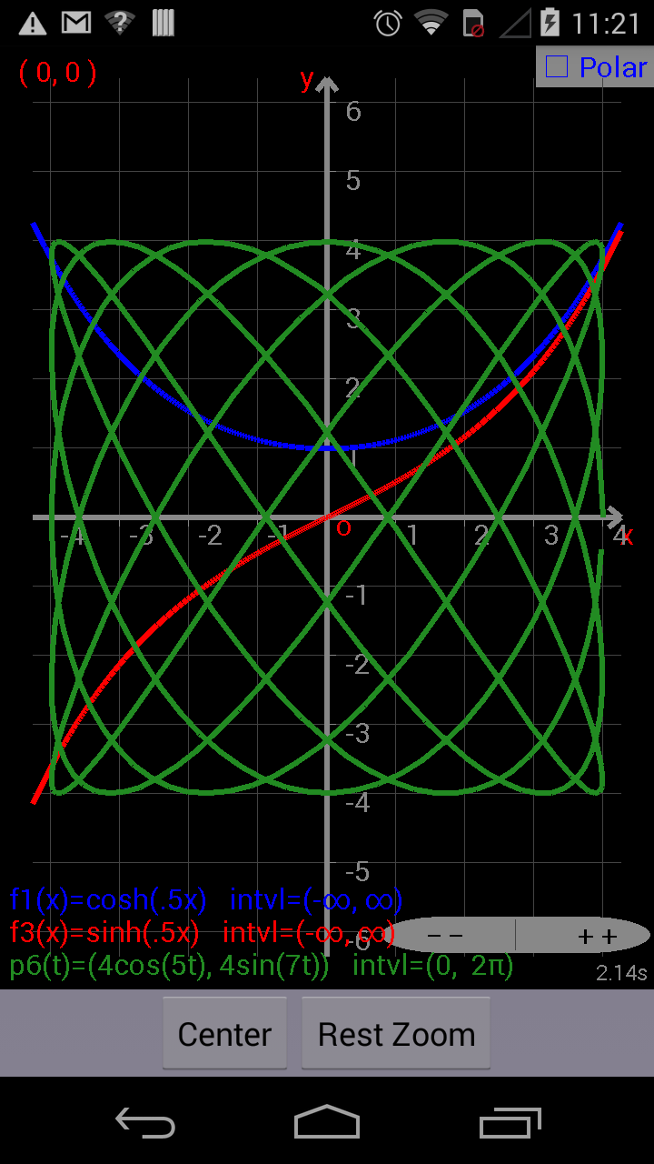 Graphing Calculator Screen 2