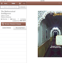 Mathematical Intelligencer poster 2