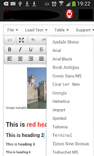 Html editor