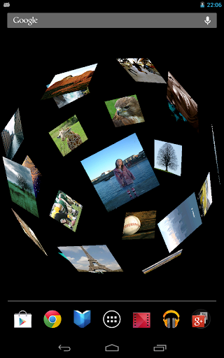 Gyro photo 3D Live Wallpaper