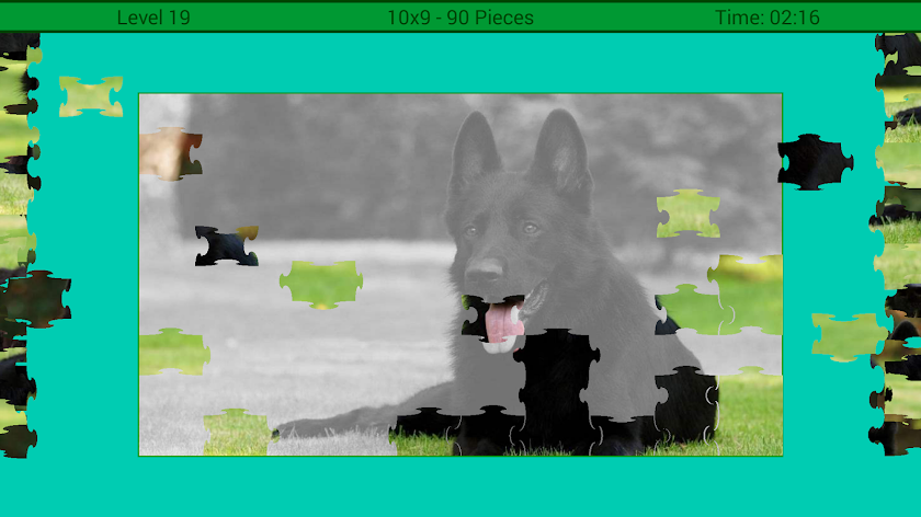 Dogs Puzzle Screen 2