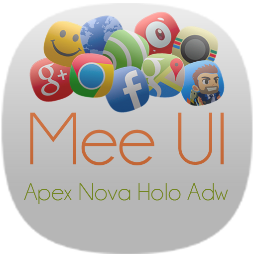MeeUI HD Apex Nova Holo Adw 個人化 App LOGO-APP開箱王