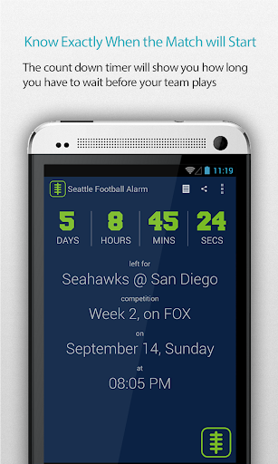 Seattle Football Alarm