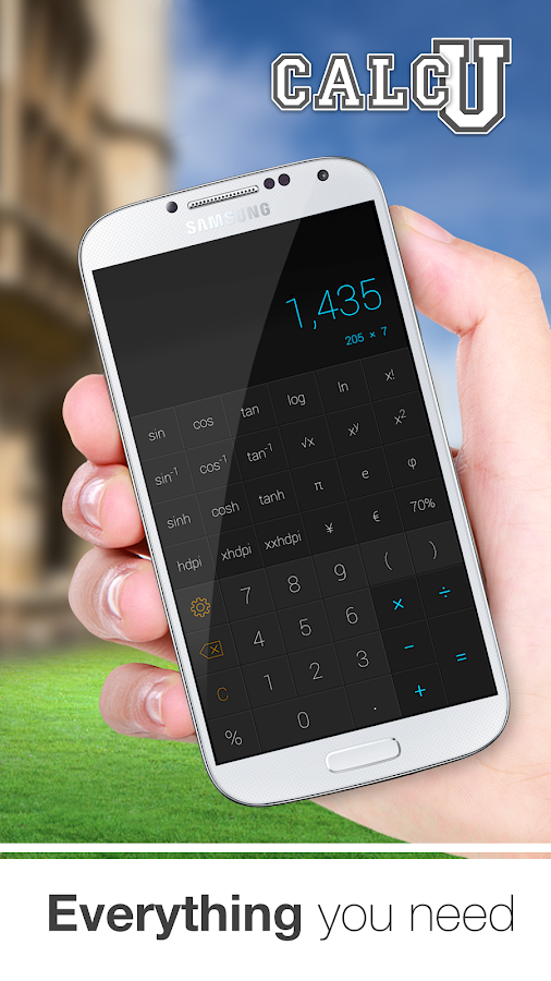 CALCU™ Stylish Calculator Free - screenshot