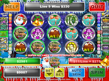 Winter Wonga Slots poster 8