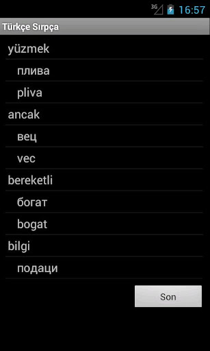 【免費旅遊App】Turkish Serbian Dictionary-APP點子