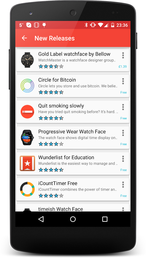 android watch app store