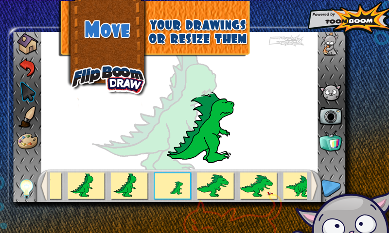 Flip Boom Draw Toshiba Premium Screen 3