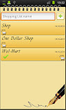 Shopping List