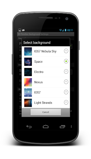 3D Parallax Background v1.8 Apk