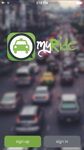 myRide Taxi App