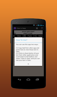 How to mod View In Ge'ez Font 1.3 apk for bluestacks