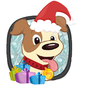Puppy in Bubble Christmas Fall 1.0