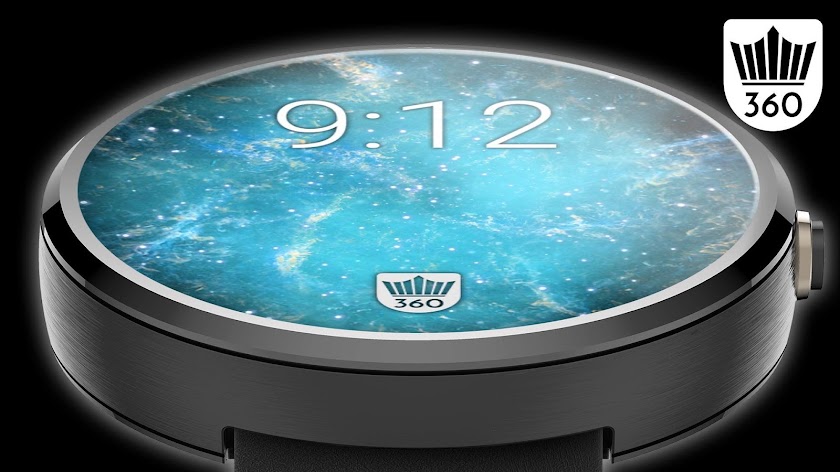 Ghost Nebula Watch Face Screen 3