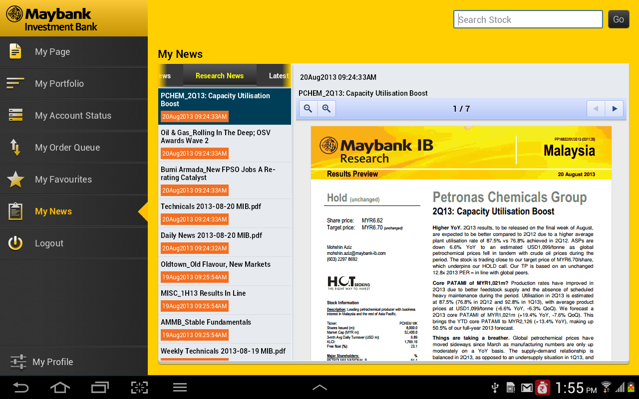 maybank to u forex